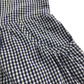 Navy gingham drop waist school summer dress