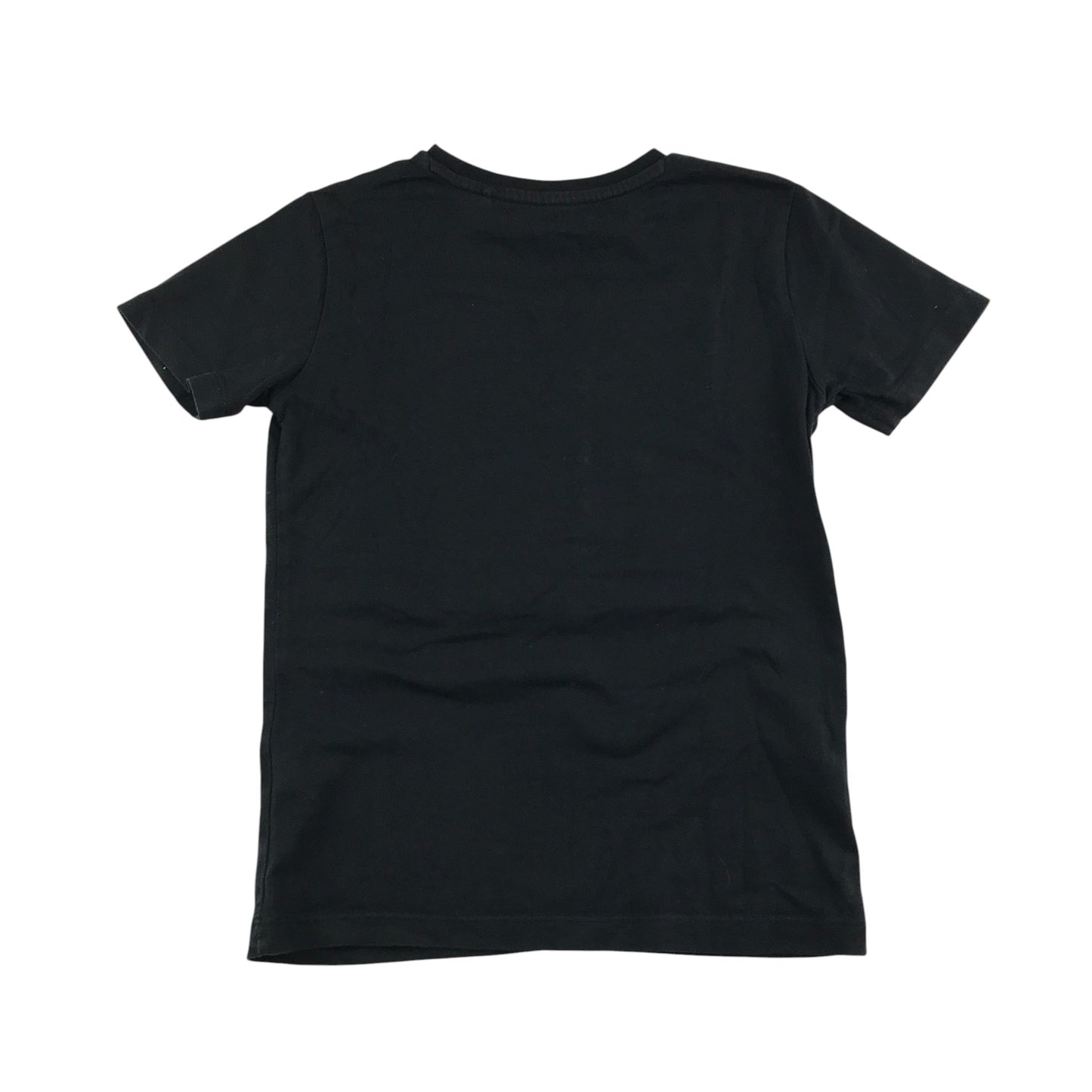 Next t-shirt 6-7 years black flip sequin Minecraft cotton