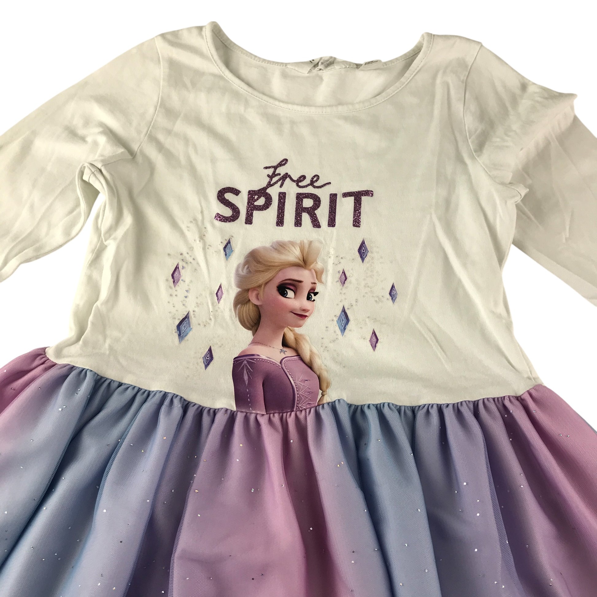 Dress Frozen Kleding H&m Dress Frozen Jurk 104 Jurk Frozen Be