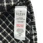 Lipsy dress 9-10 years black and white knitted long sleeve