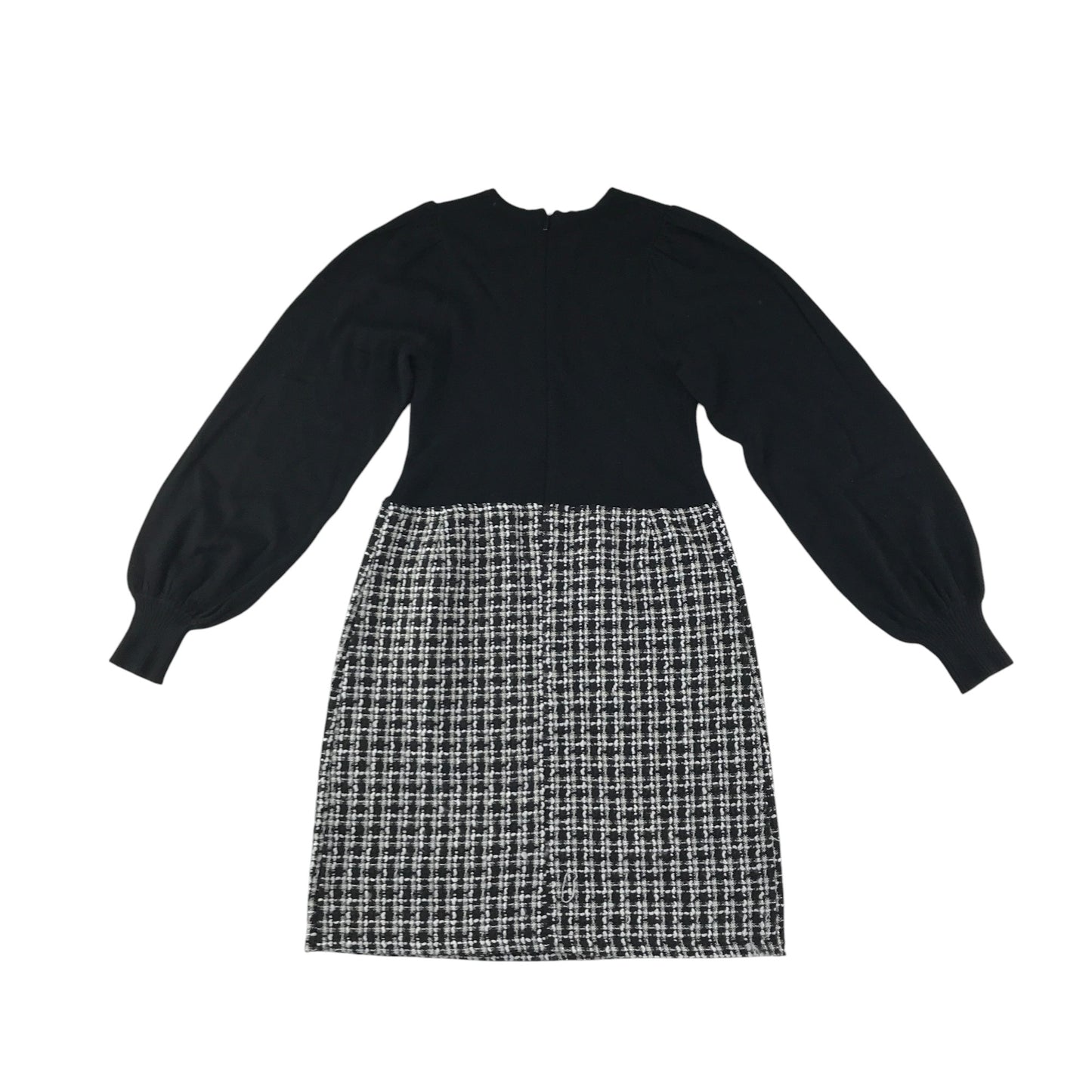 Lipsy dress 9-10 years black and white knitted long sleeve