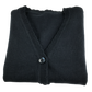 Navy blue scallop neck school cardigan