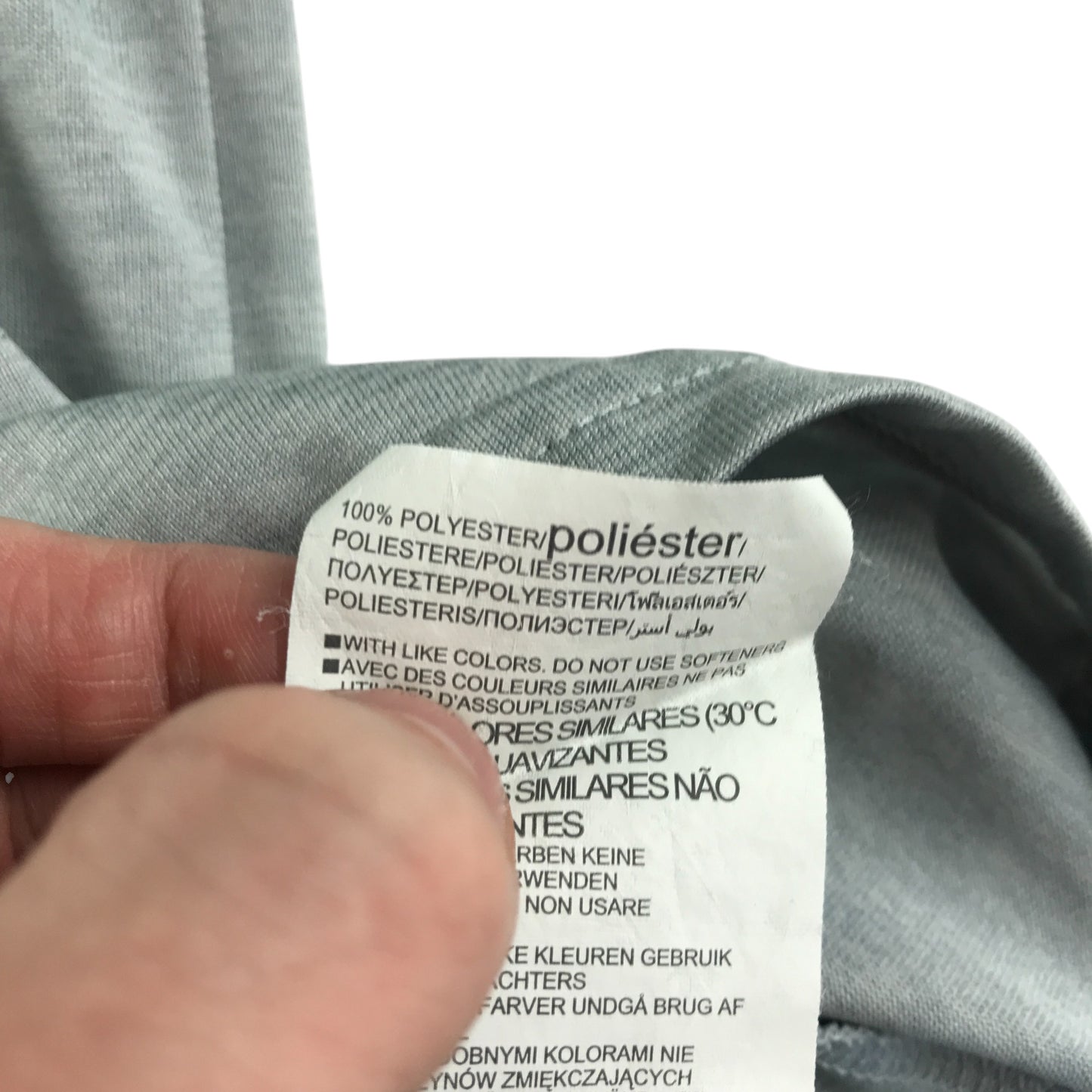 Under Armour sport top 8-9 years grey loose fit