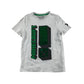 F&F t-shirt 7-8 years white Minecraft flip sequin short sleeve cotton