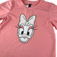 Adidas x Disney sport top 5-6 years pink Daisy Duck graphic print
