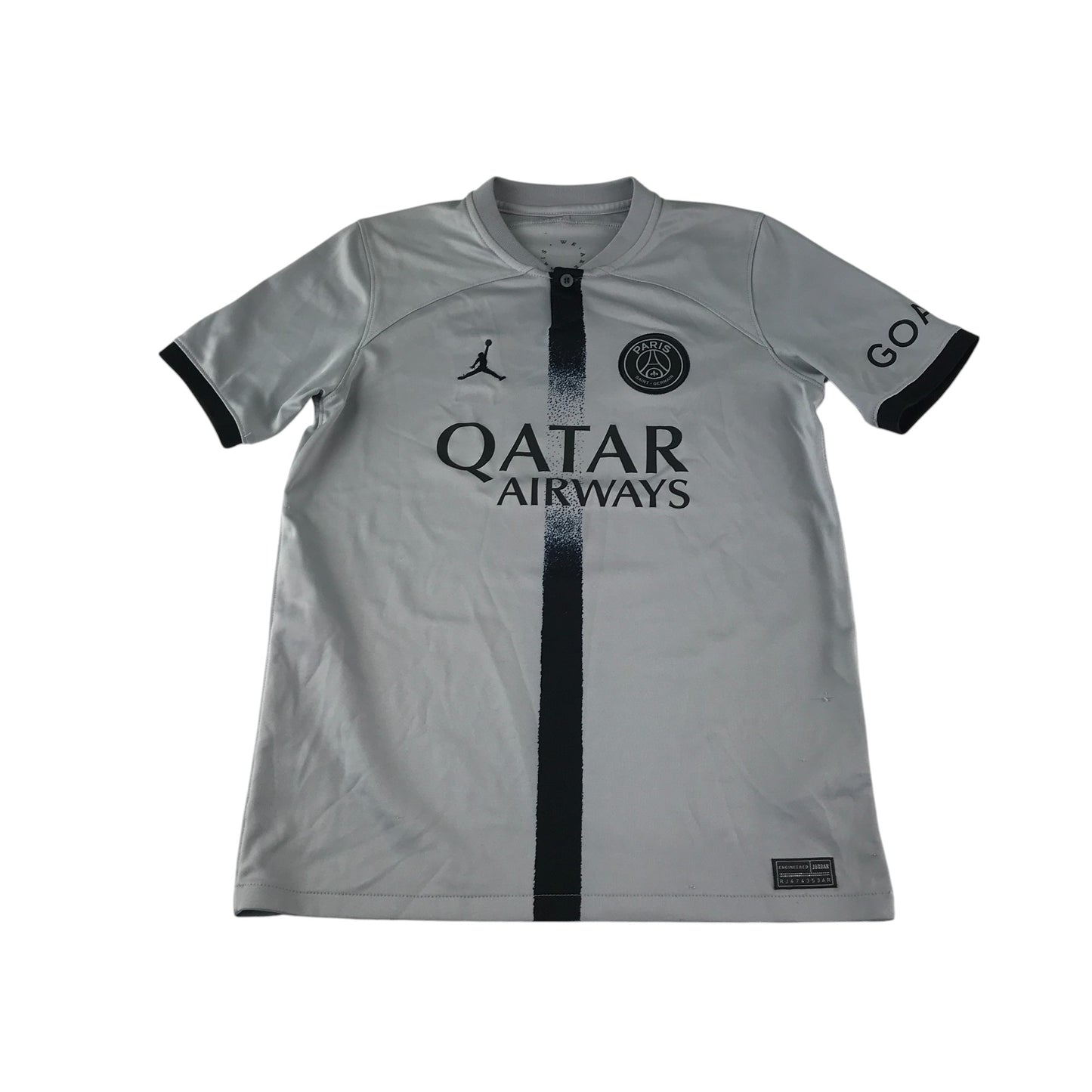 Air Jordan PSG sport top 11-12 years grey number 7 Mbappe