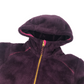 Decathlon size 14 purple hooded fleece