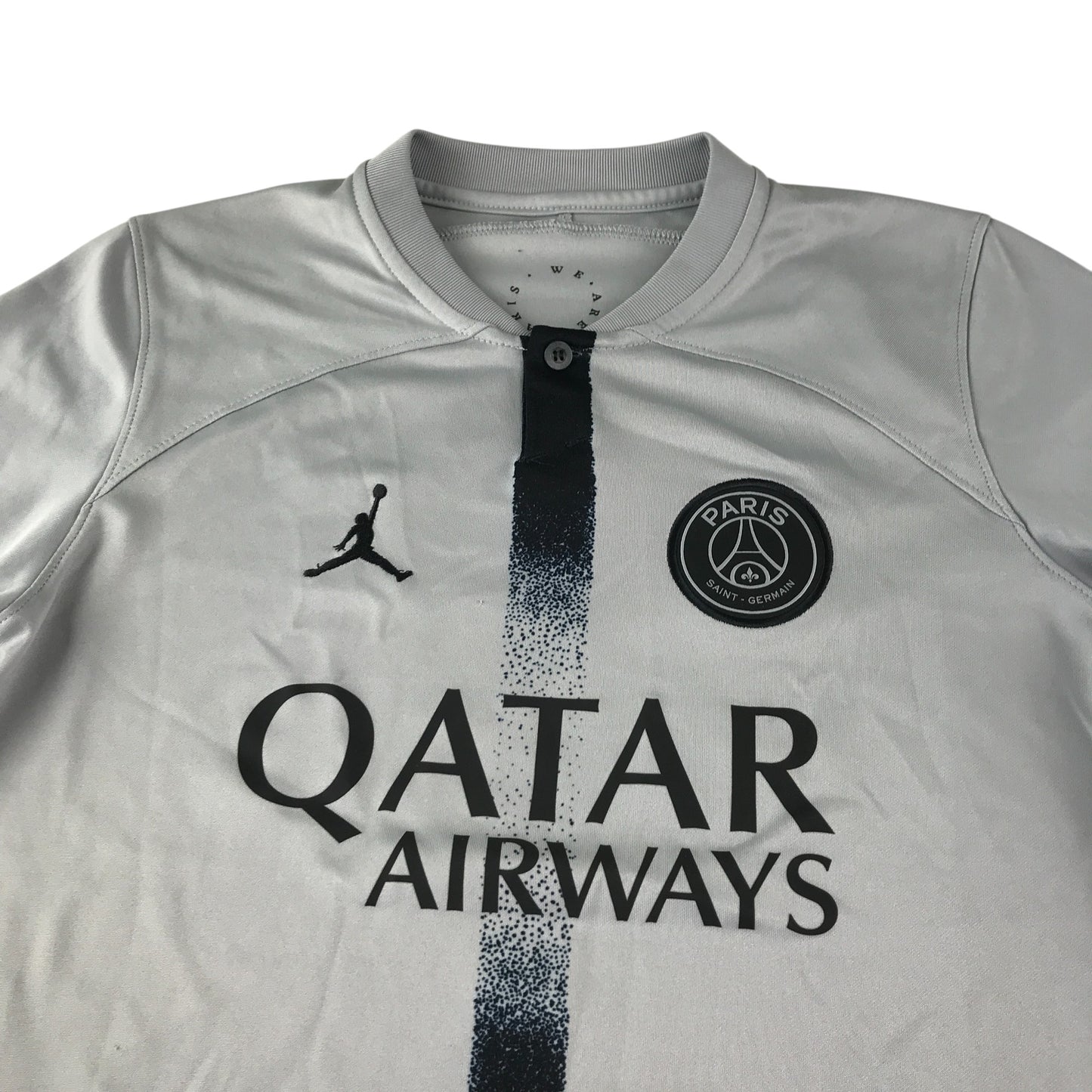 Air Jordan PSG sport top 11-12 years grey number 7 Mbappe