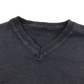 Navy blue v-neck school jumper