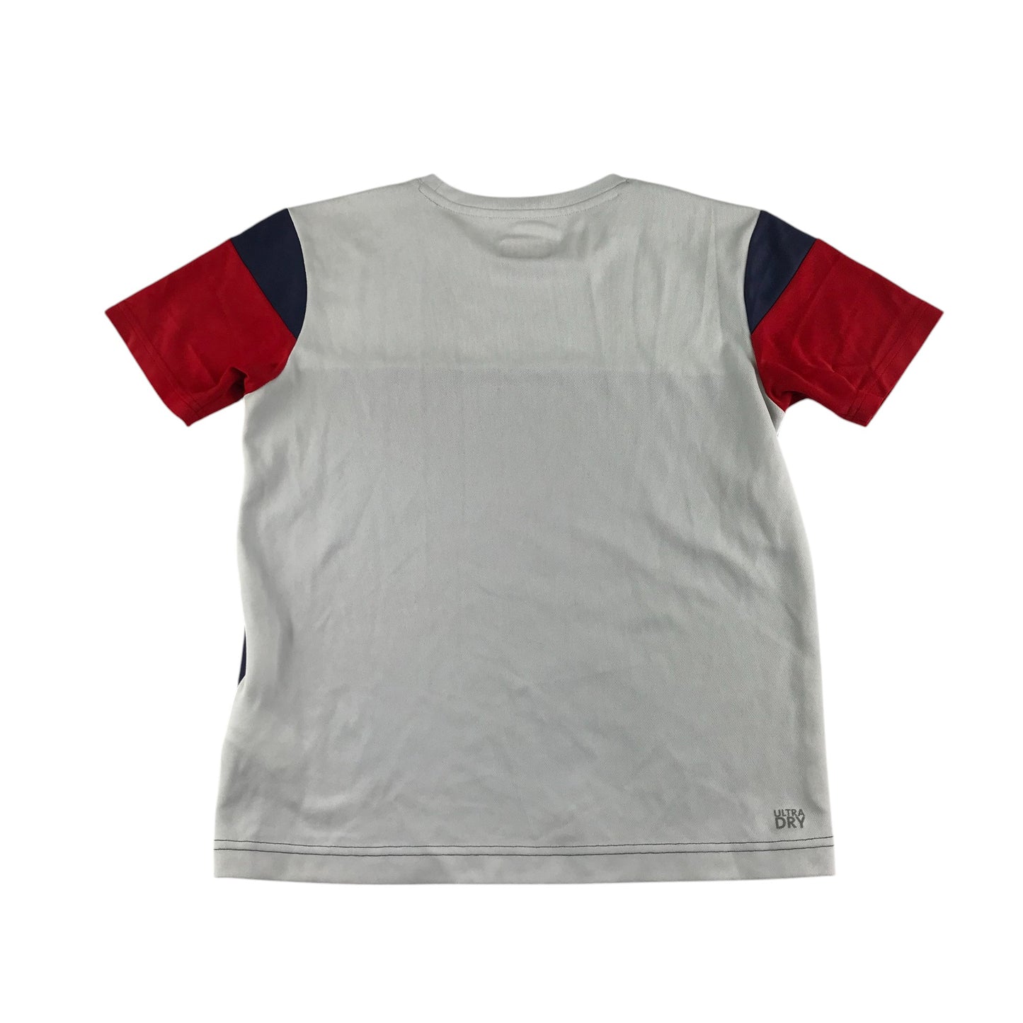 Lacoste Sport t-shirt 11-12 years navy panelled design