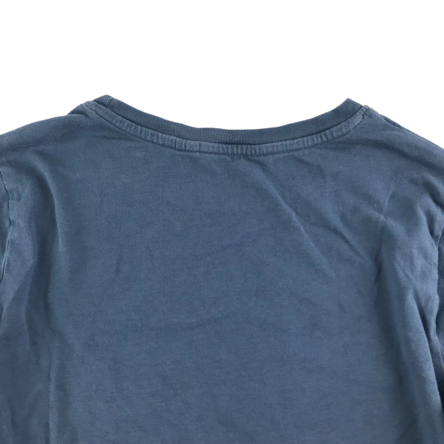 H&M T-Shirt Age 9 Blue Long Sleeve Big Bro