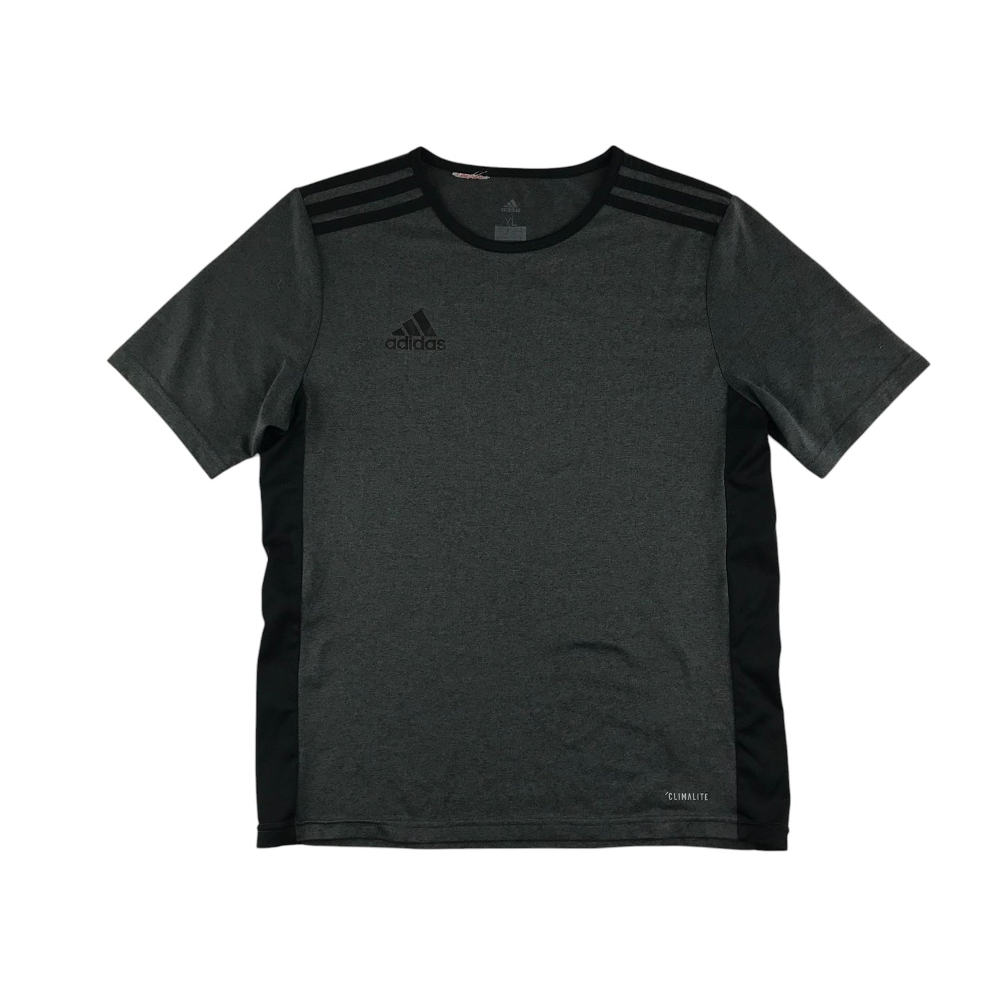 Adidas sports top 9-10 years grey with black detailing