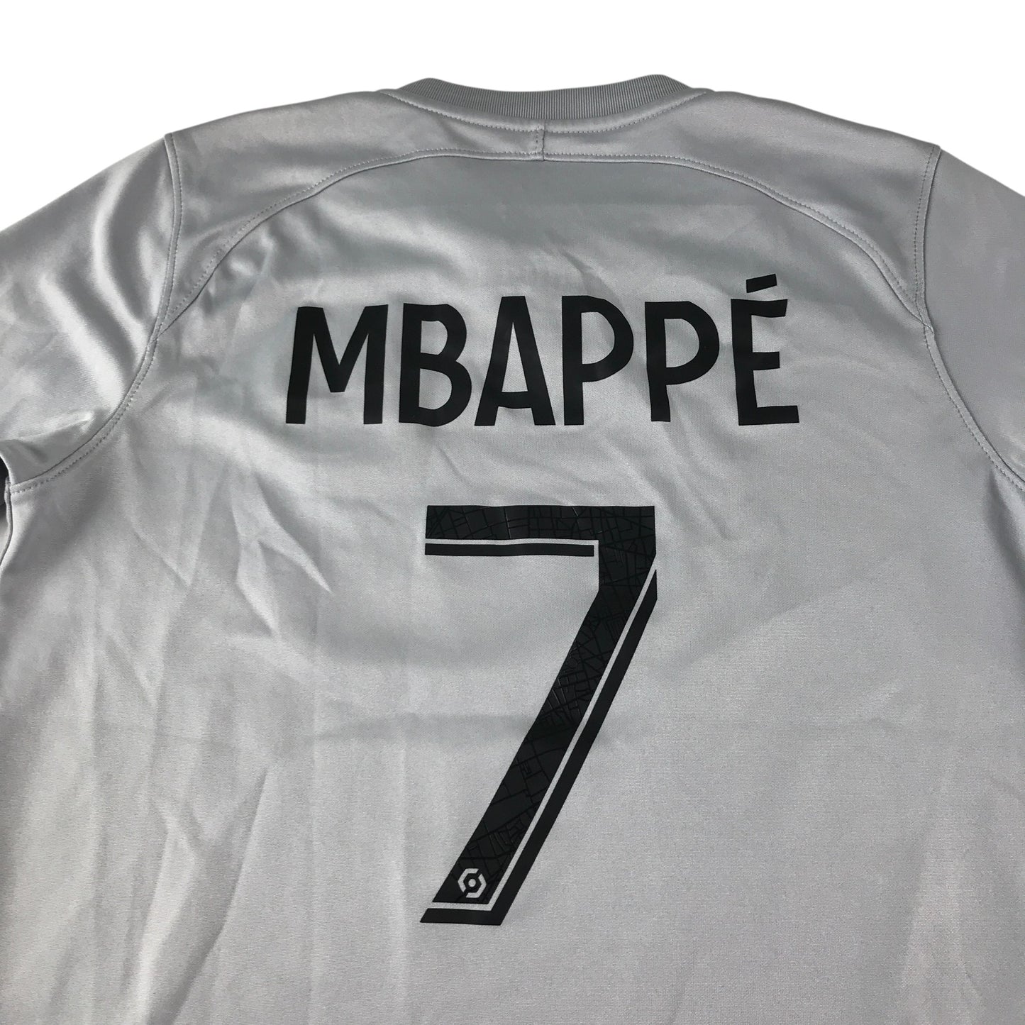 Air Jordan PSG sport top 11-12 years grey number 7 Mbappe