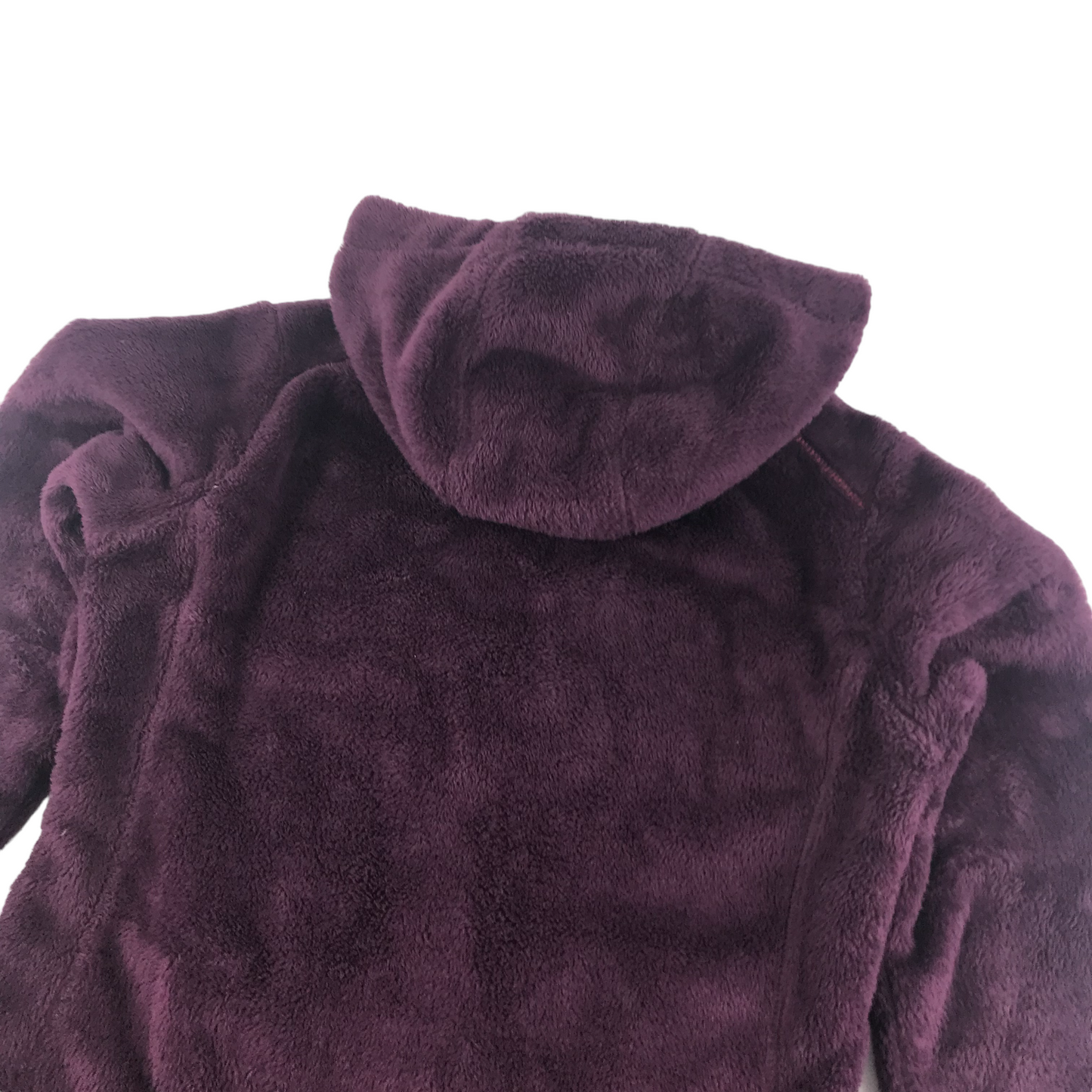 Decathlon Fleece Age 14 Purple with hood