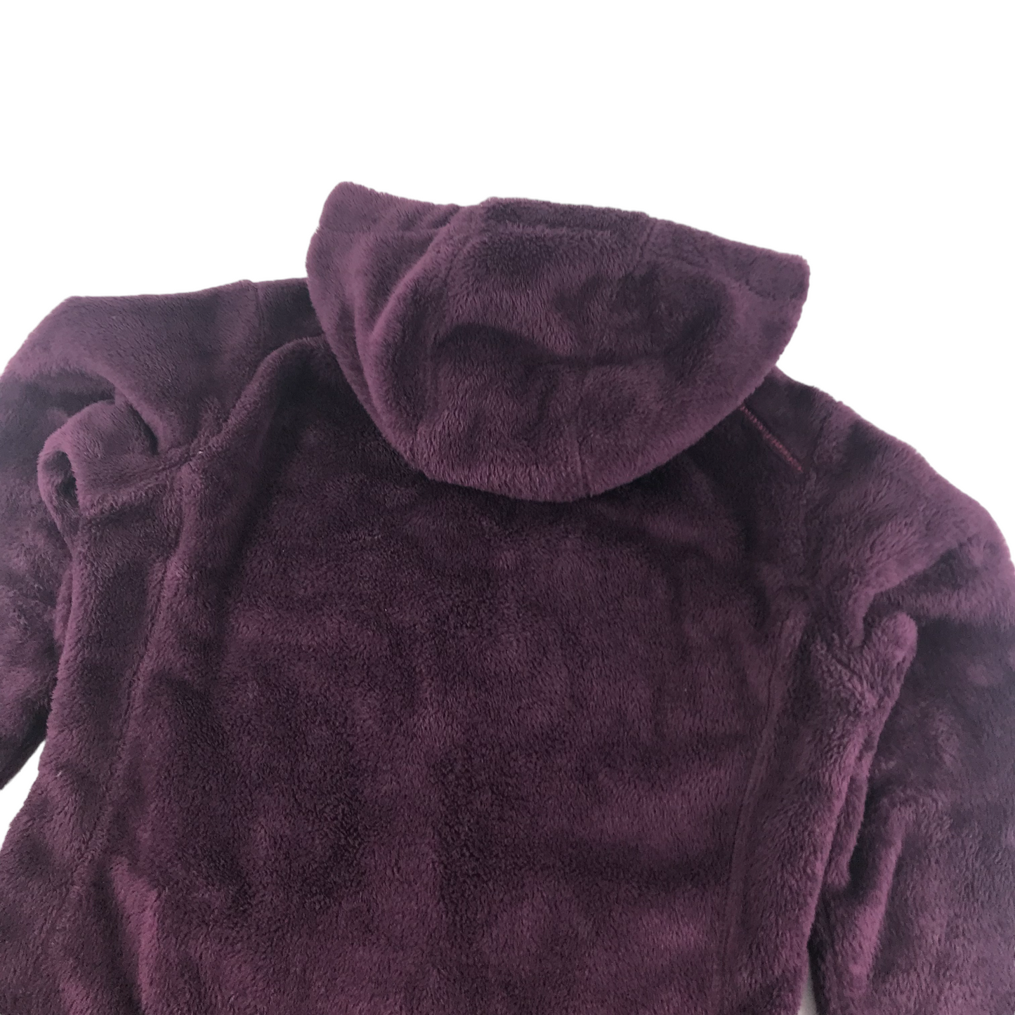 Decathlon size 14 purple hooded fleece