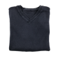 Navy blue v-neck school jumper
