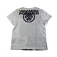 Black Panther t-shirt 7-8 years white and black Marvel short sleeve