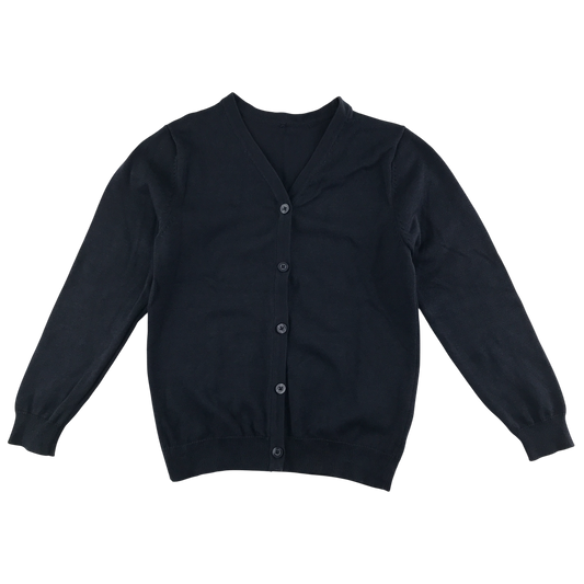 Navy blue school cardigan