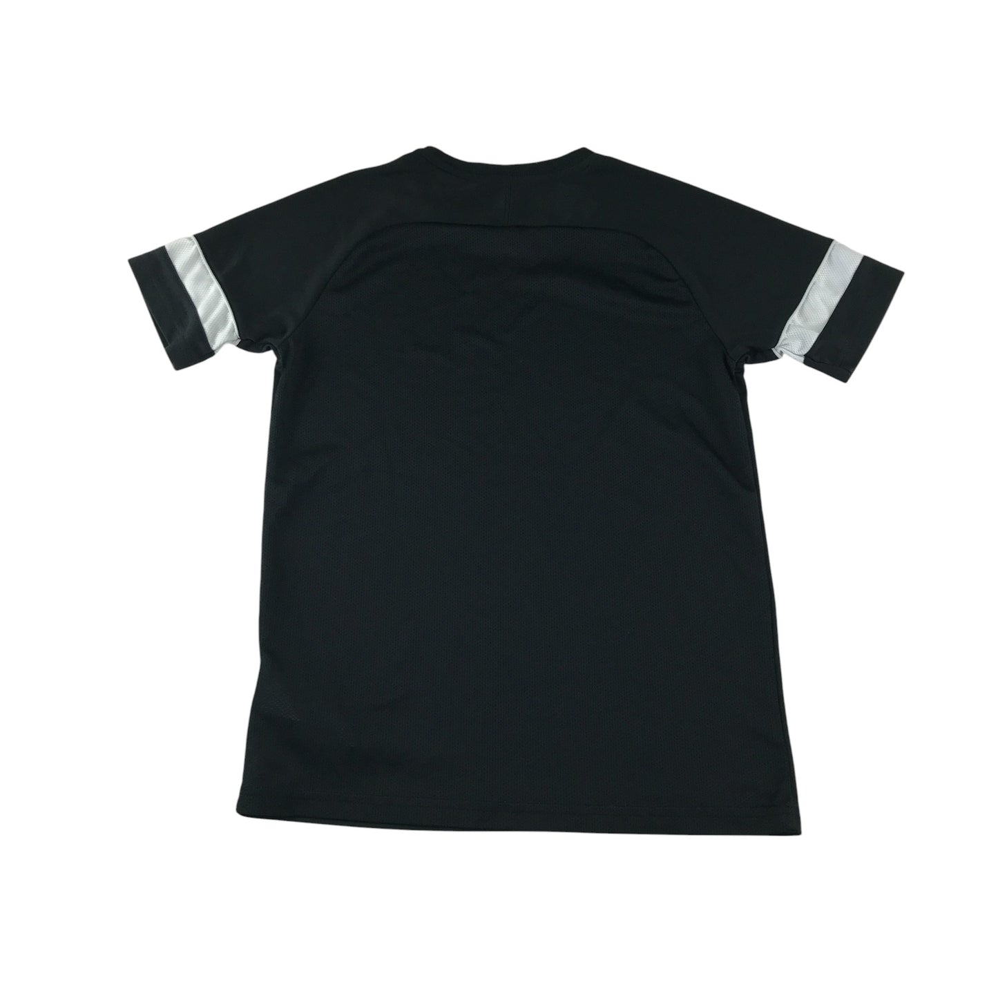 Nike sport top 11-12 years black with white detailing on sleeves