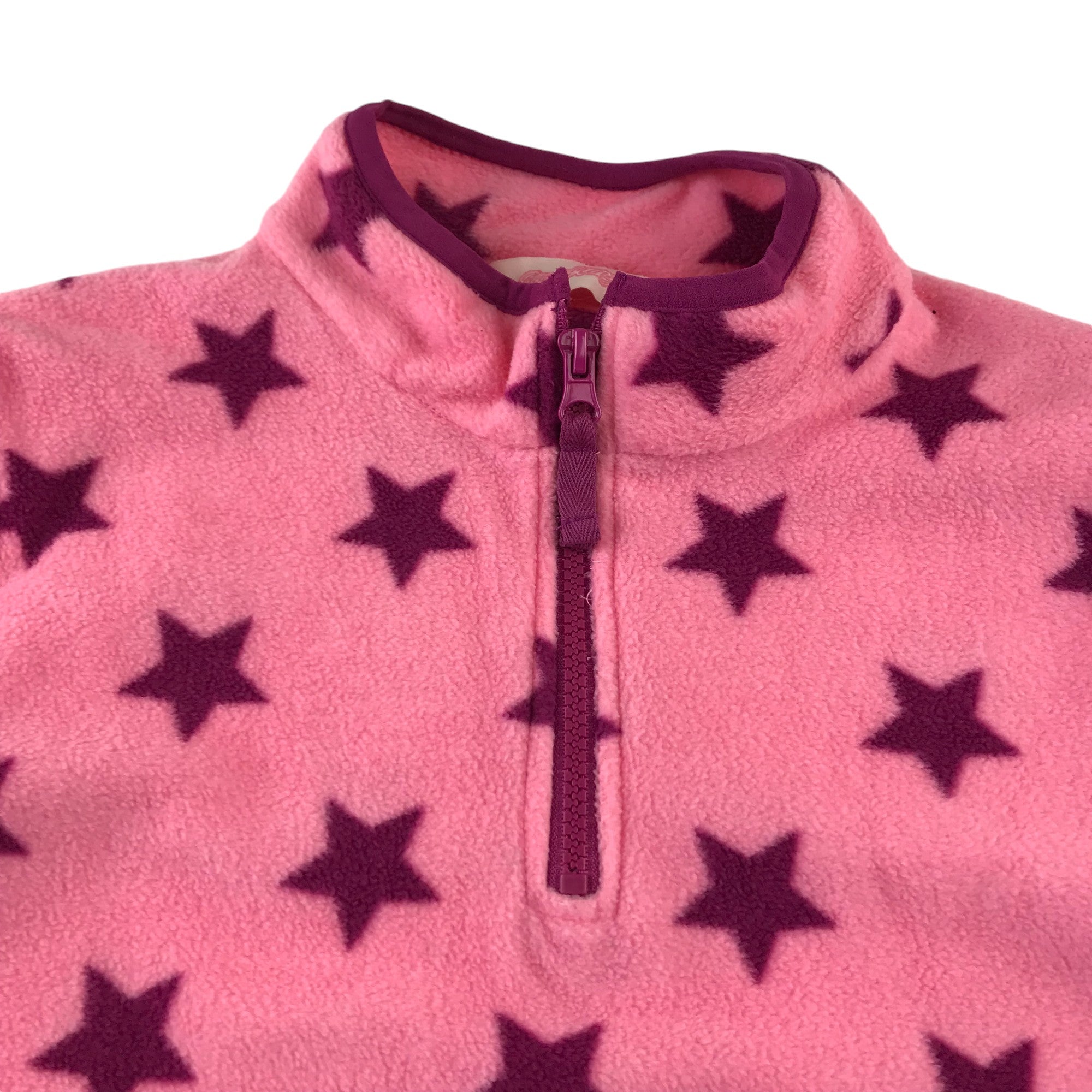 Board Angels fleece 12 13 years pink starry long sleeve pullover