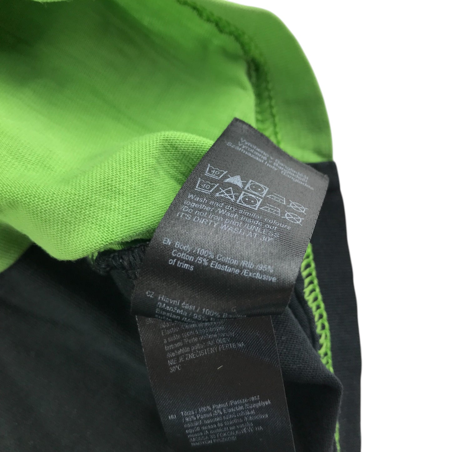 F&F t-shirt 7-8 years green and black short sleeve Minecraft cotton