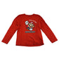 Primark t-shirt 8-9 years red Super Mario long sleeve cotton
