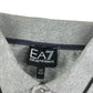 EA7 Emporio Armani polo shirt 11-12 years grey plain with logo Cotton