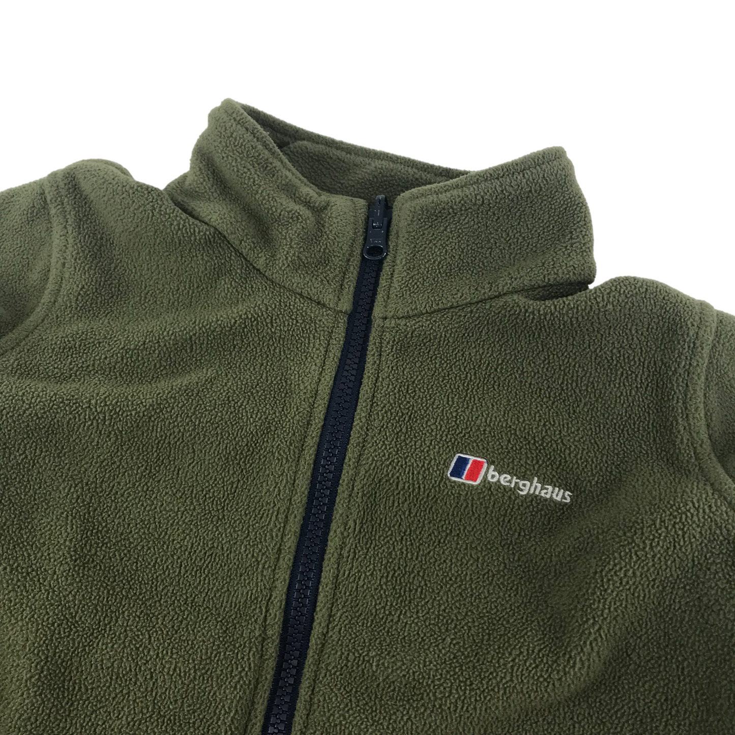 Berghaus Fleece Age 9 Khaki Green Full Zip