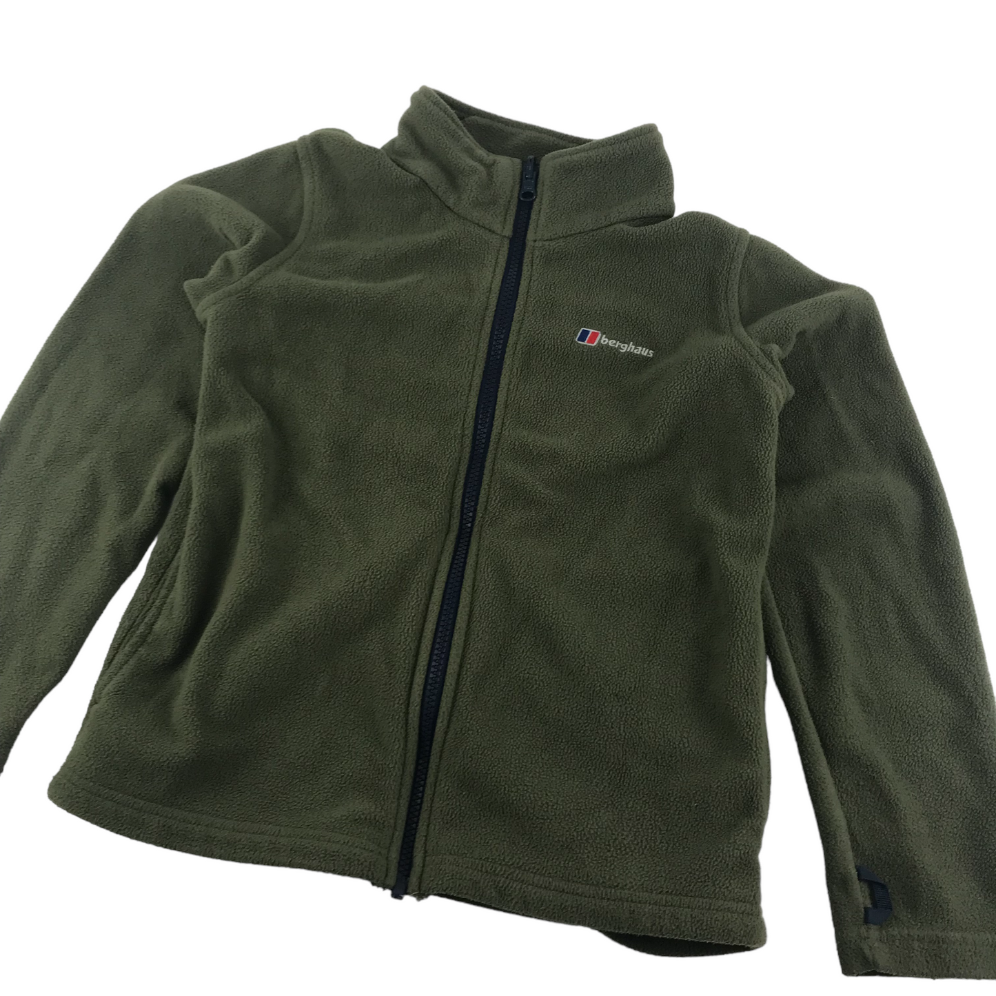 Berghaus Fleece Age 9 Khaki Green Full Zip