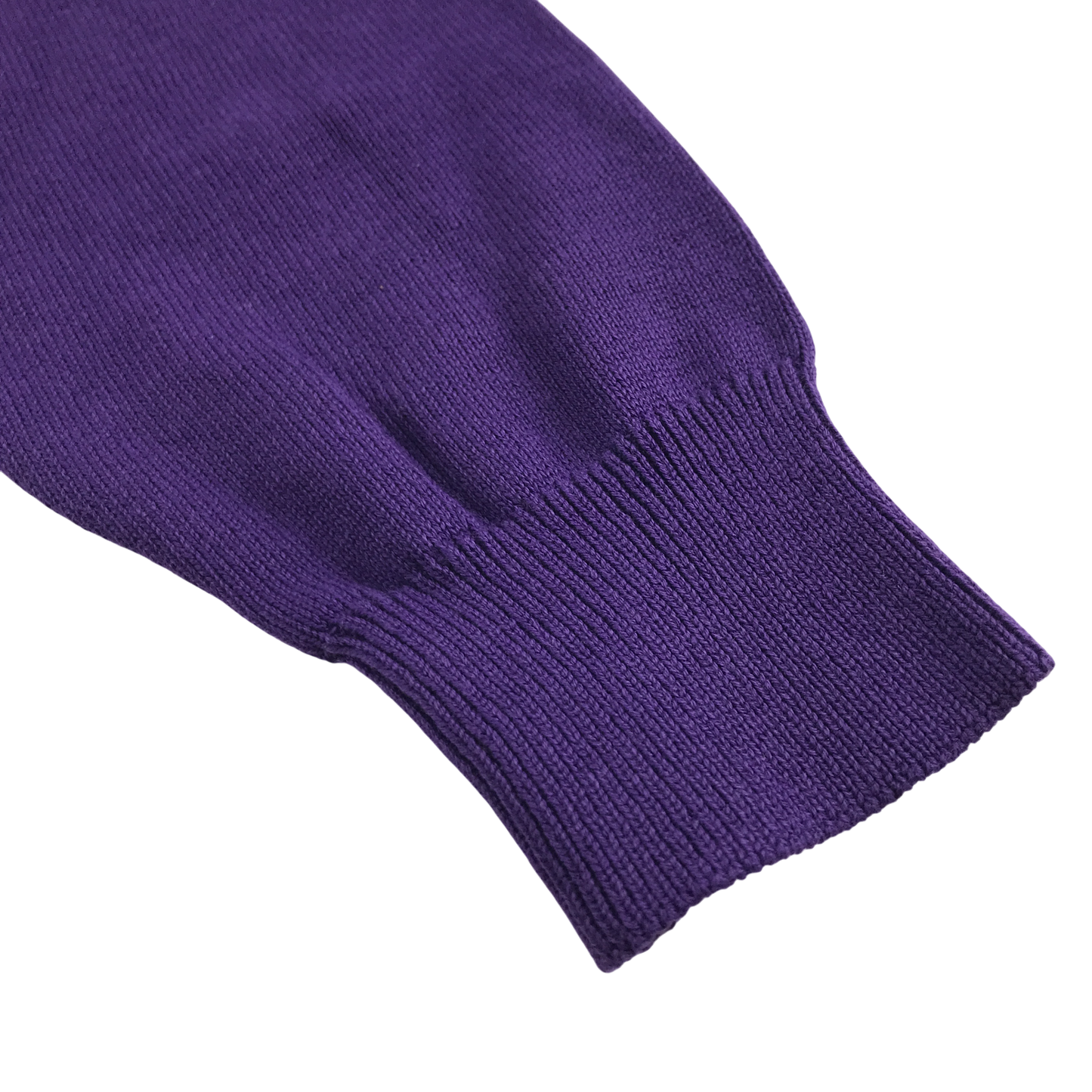 Purple v-neck school jumper