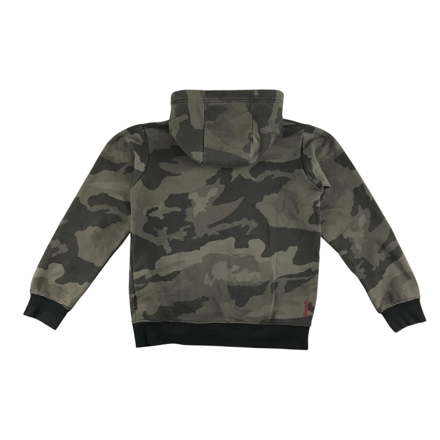 Bench hoodie 11-12 years grey and khaki camo pattern pullover