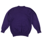 Purple v-neck school jumper