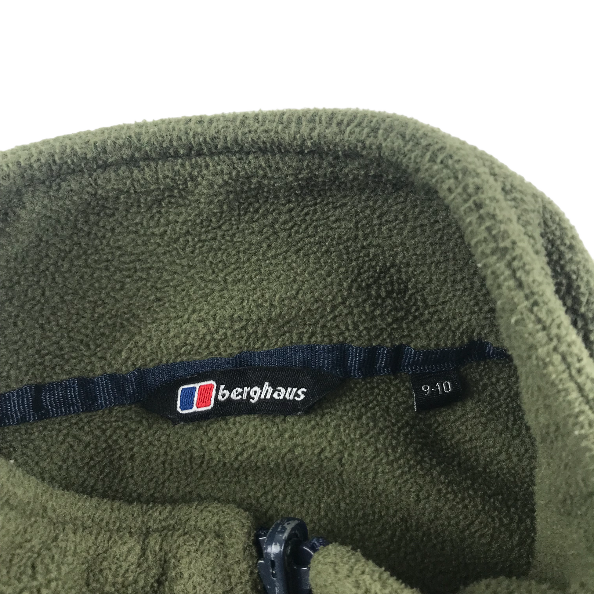 Berghaus Retaya cropped 1/4 zip fleece in green
