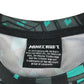 George t-shirt 8-9 years grey and turquoise sporty short sleeve Minecraft