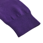 Purple girls plain school cardigan