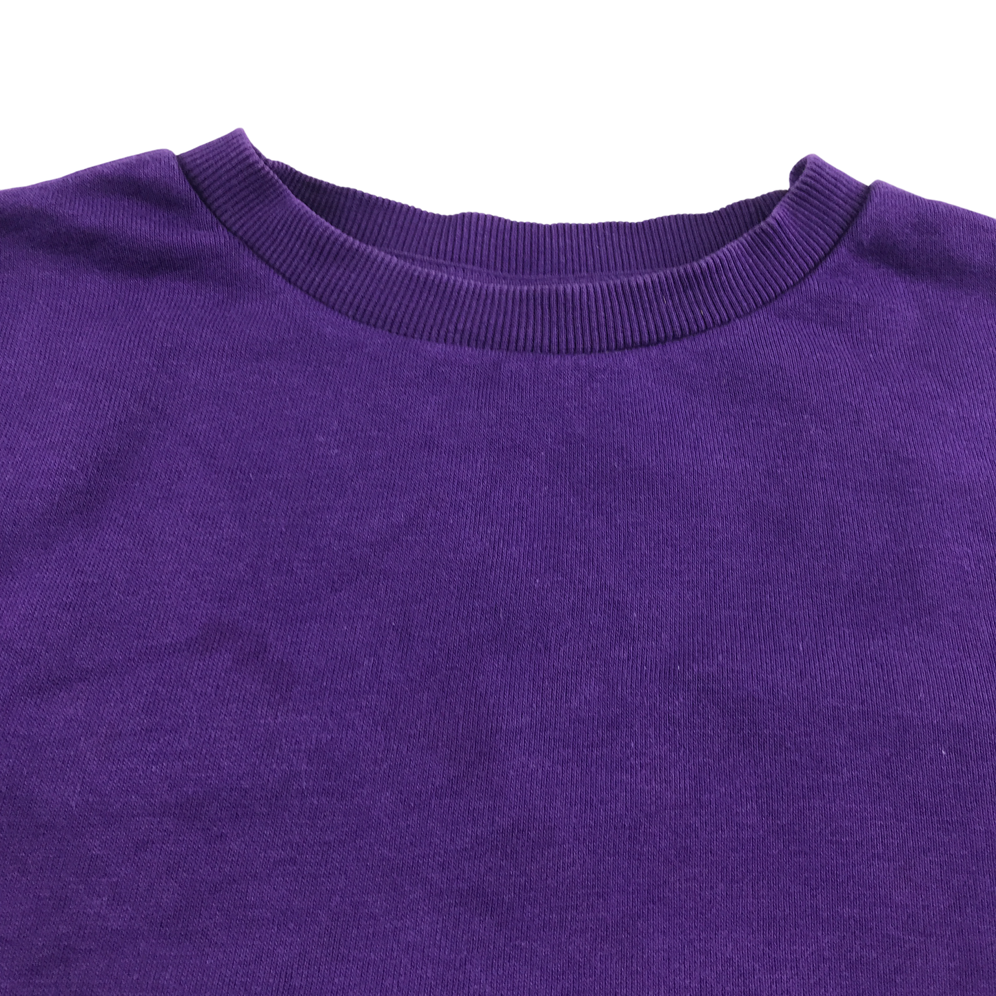 Purple sweatshirt school jumper