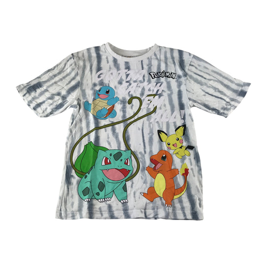 George t-shirt 9-10 years white Pokémon print short sleeve cotton