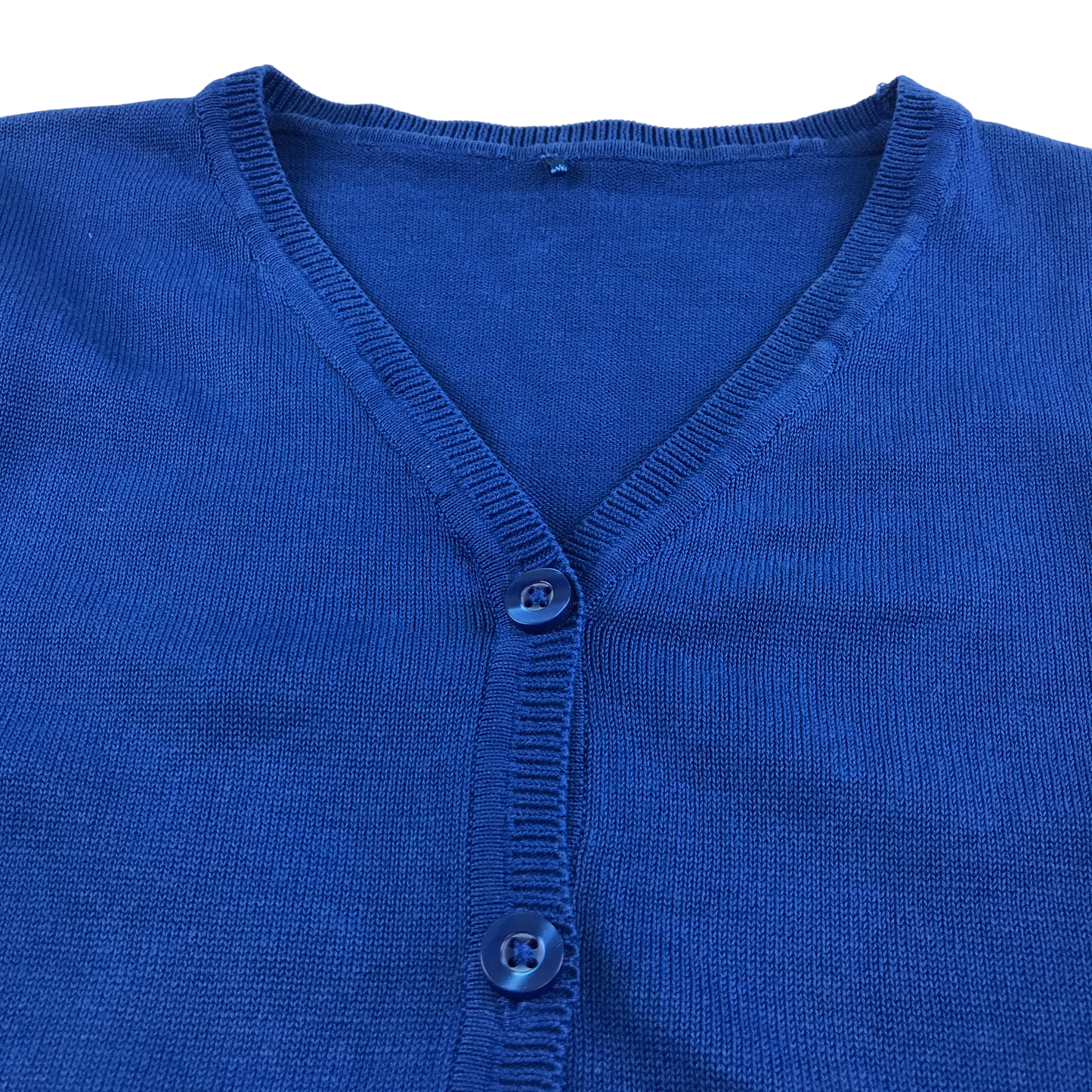 Royal blue school cardigan