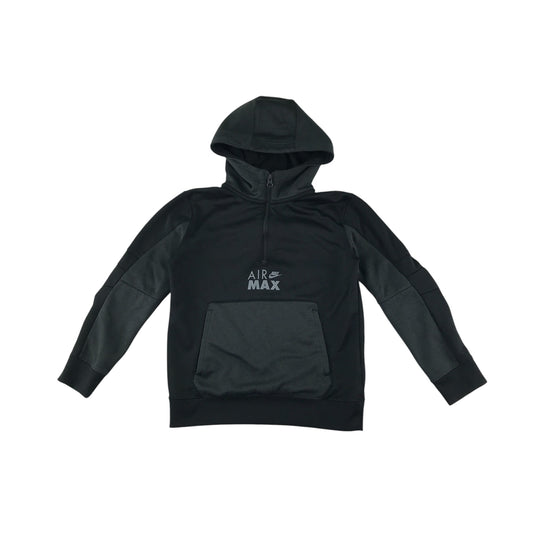 Nike Air Max hoodie 8-9 years black and grey pullover sweater