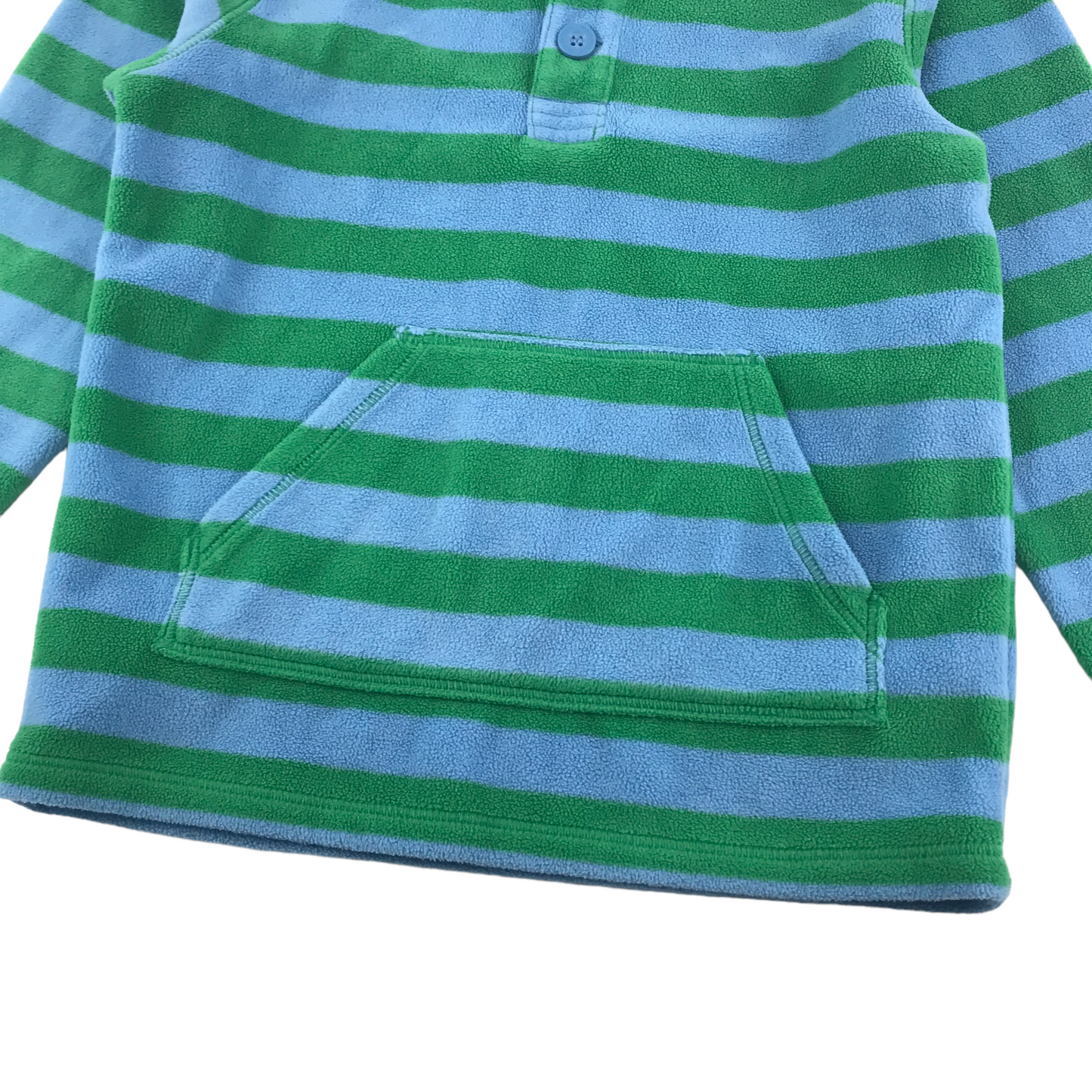 Mothercare Fleece Age 7 Green Blue Stripy