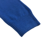 Royal blue girls cable knit school cardigan