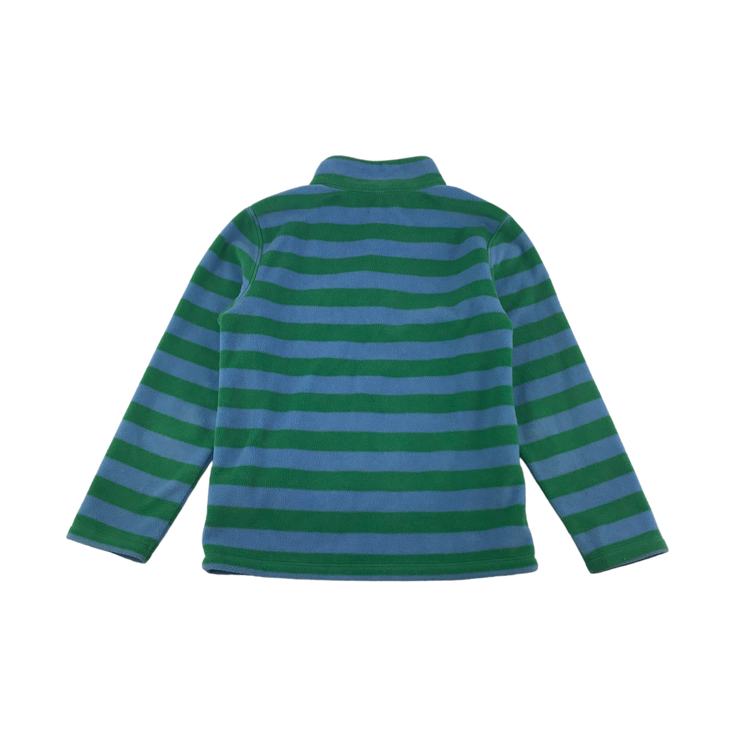 Mothercare Fleece Age 7 Green Blue Stripy