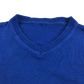 Royal blue  v-neck school jumper