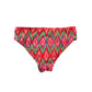 George Bikini Age 7 Orange and multicolour graphic pattern 2-piece set
