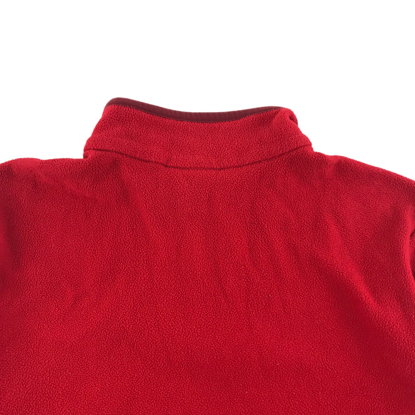 Jack Wolfskin Fleece Age 4 Red Quarter Zip