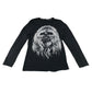 F&F t-shirt adult size XS black Chewbacca Star Wars long sleeve cotton