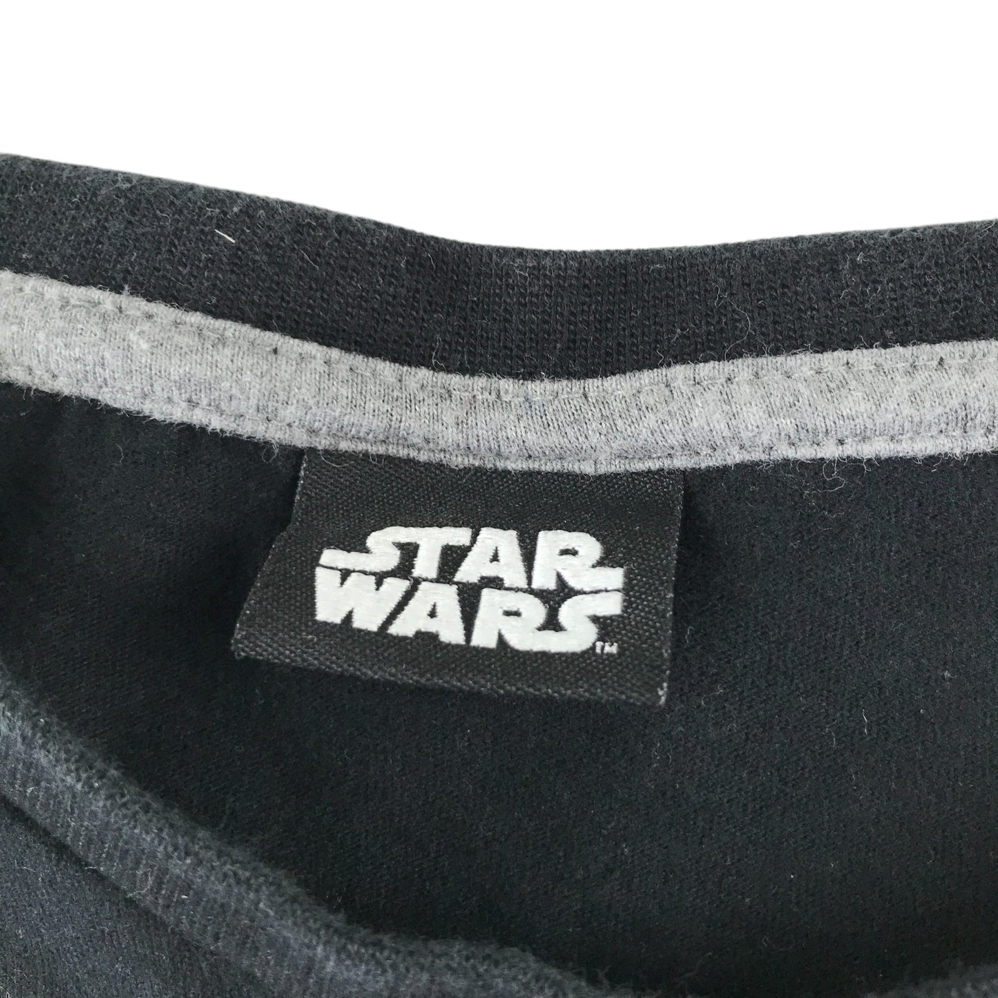 F&F t-shirt adult size XS black Chewbacca Star Wars long sleeve cotton