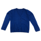 Royal blue scallop neck school cardigan