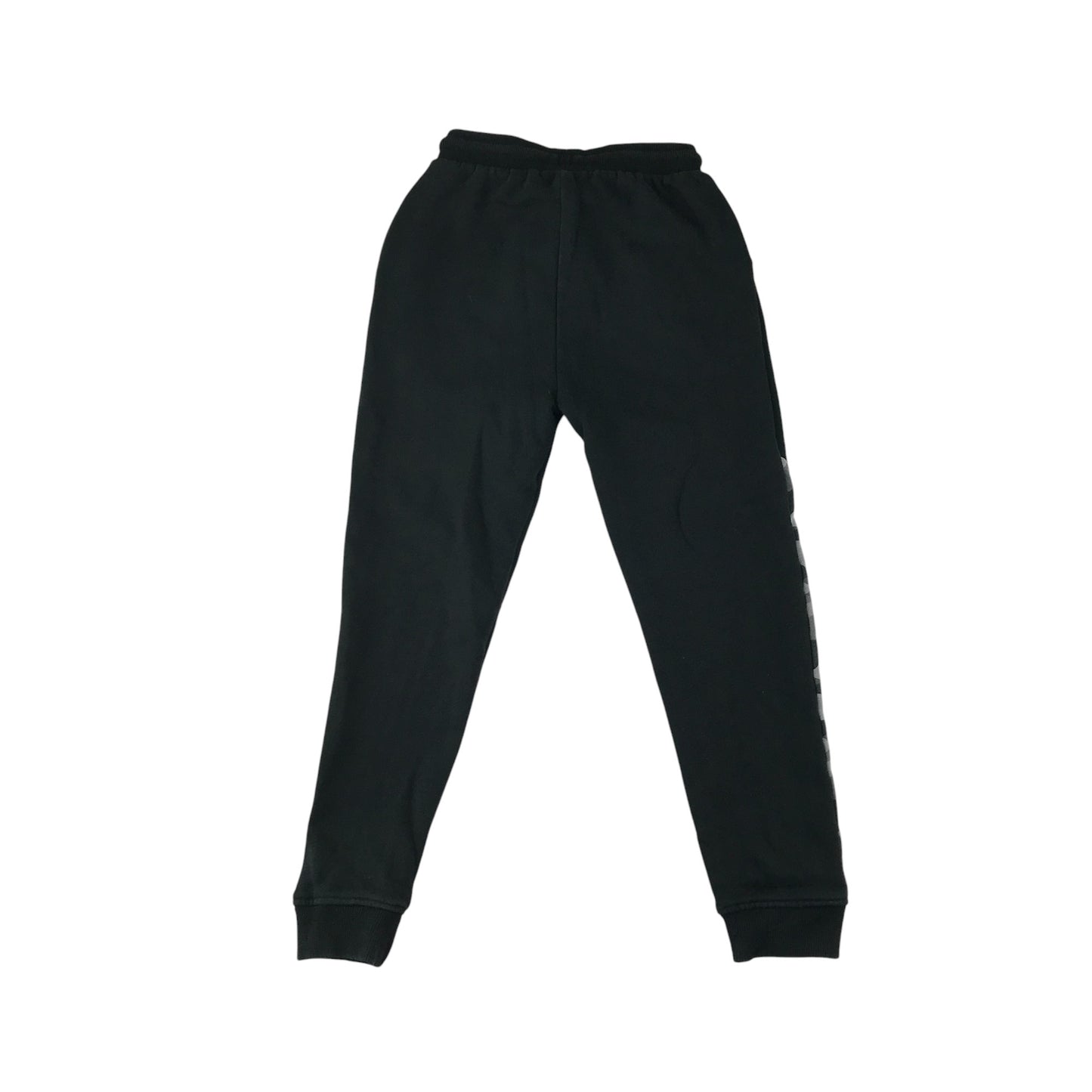 Nutmeg joggers 9-10 years black and grey camo panelled design