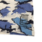 Next t-shirt 10-11 years blue and white graphic pattern short sleeve cotton